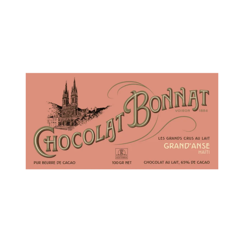 Tablette Chocolat au Lait 65% Grand'Anse | 100g
