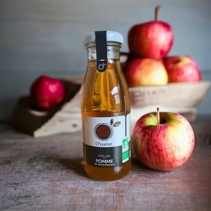 Pur Jus De Pomme Bio Du Lot et Garonne
