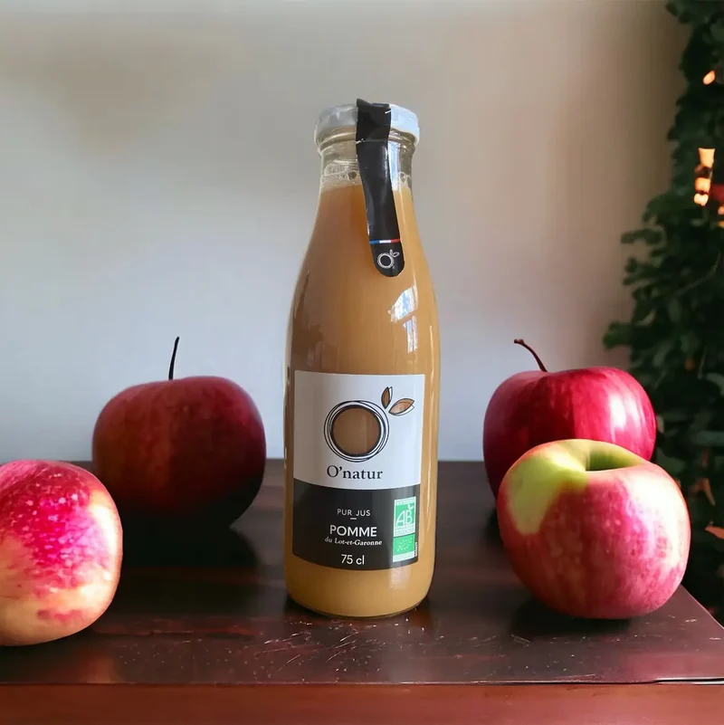 Pur Jus De Pomme Bio Du Lot et Garonne