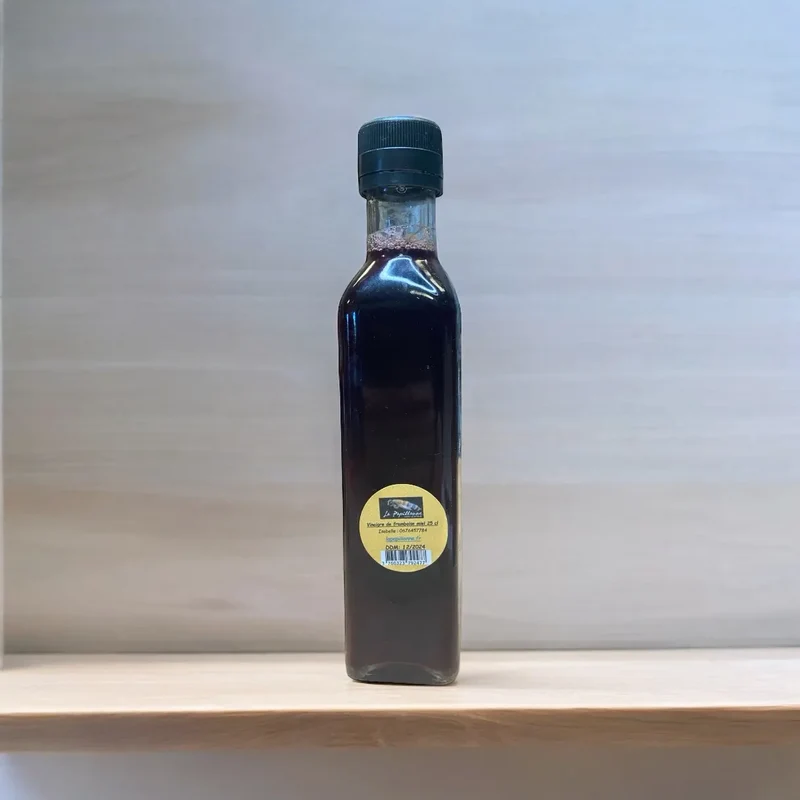 Vinaigre de framboises et miel - 25 cL