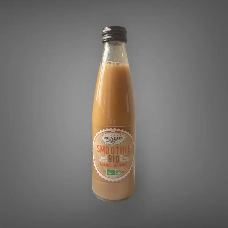 Smoothie bio - Ananas Banane - 25 cL