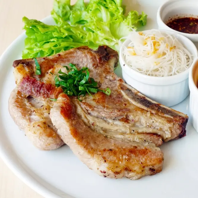 Pave de Porc sauce Thai x5