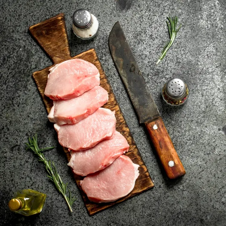 Pave de longe de Porc