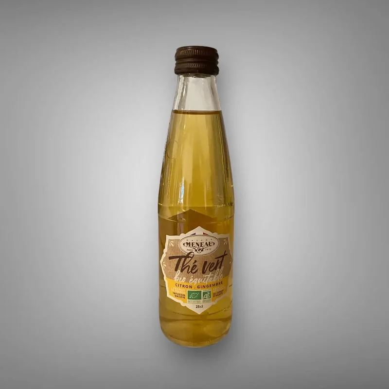 The vert BIO au citron et au gingembre 25cl