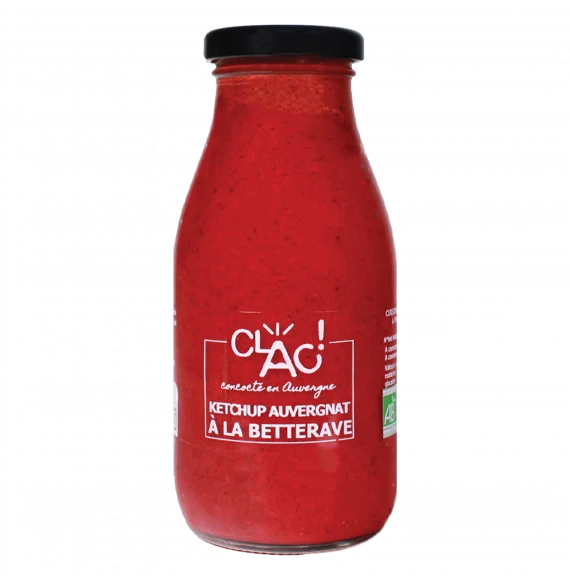 Sauce Ketchup Auvergnat à la Betterave Bio | 250g
