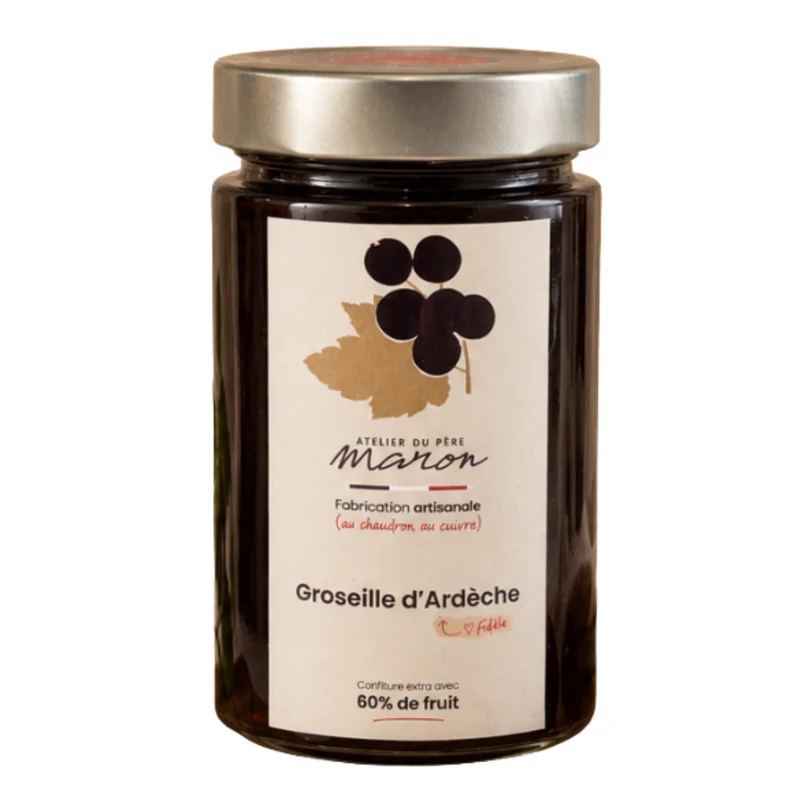 Confiture Extra Groseille d'Ardèche | 360g