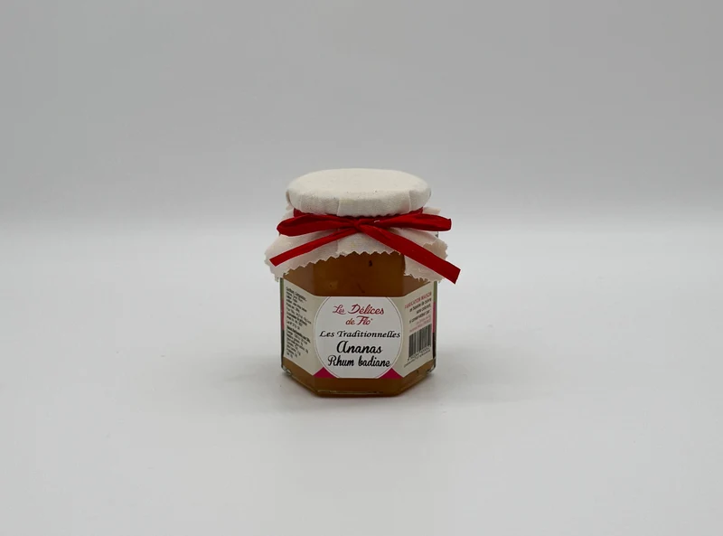 CONFITURE ANANAS RHUM BADIANE 280G