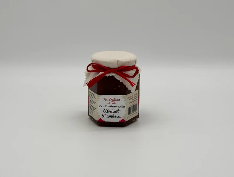 CONFITURE ABRICOT FRAMBOISE 280G