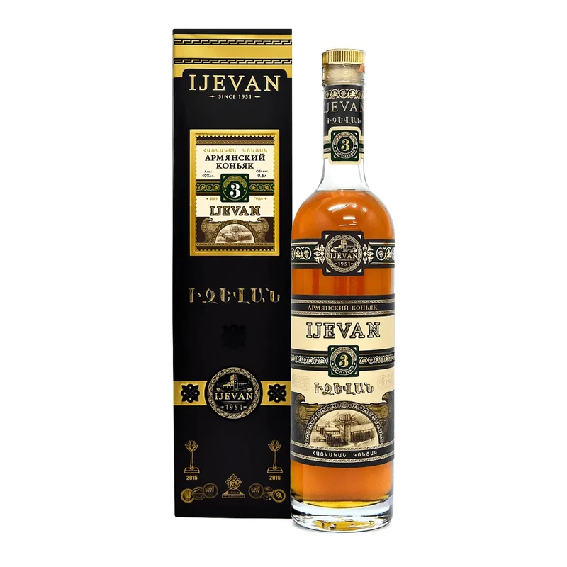 Ijevan - Brandy 3 Ans - Coffret Cadeau