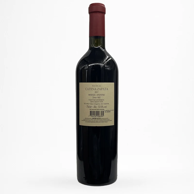 Bodega Catena Zapata - Nicolas - 2017 - Vin d'Argentine