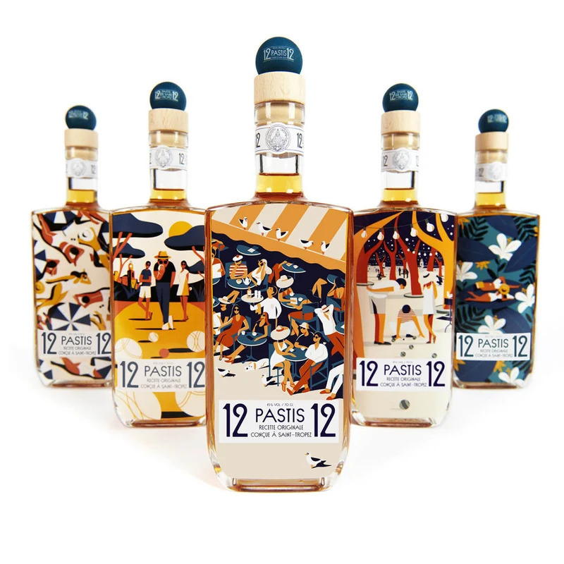 Pastis 12/12 - Pastis de Saint-Tropez