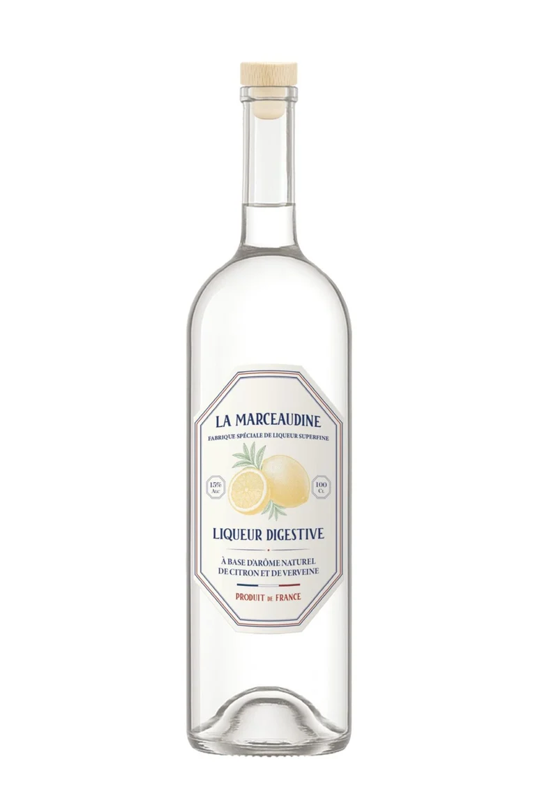 La Marceaudine - Liqueur de citron et de verveine - 1 L