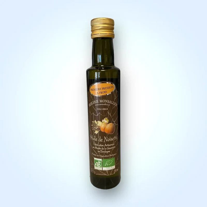 Huile de noisettes Bio - pression à froid 250mL