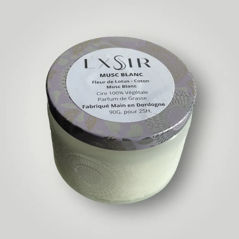 Sélection de Bougies artisanale - cire végétale - 90g