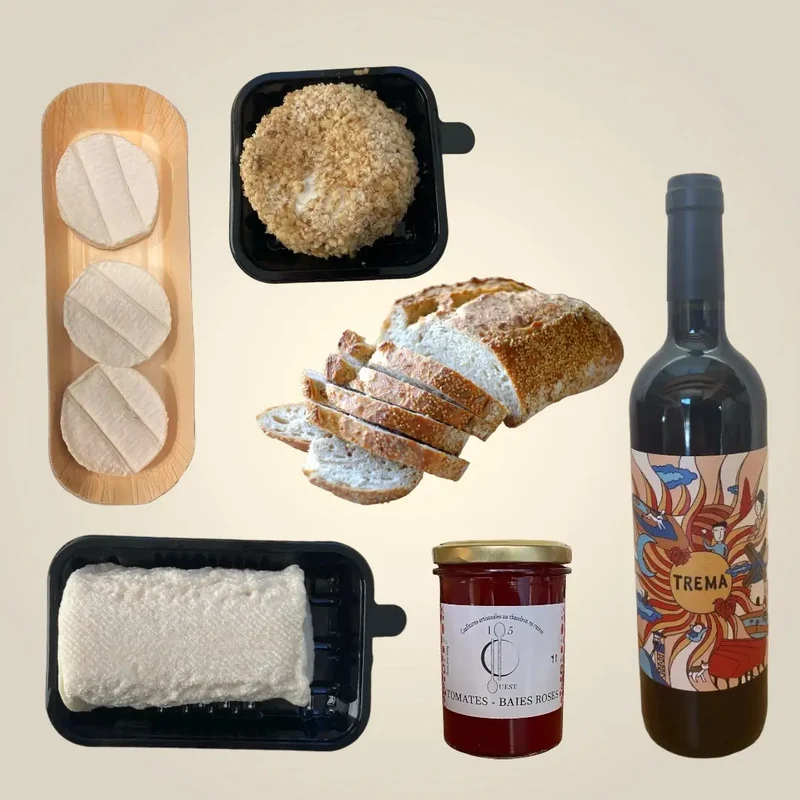 Buffet de Fromages avec boisson - 2 personnes