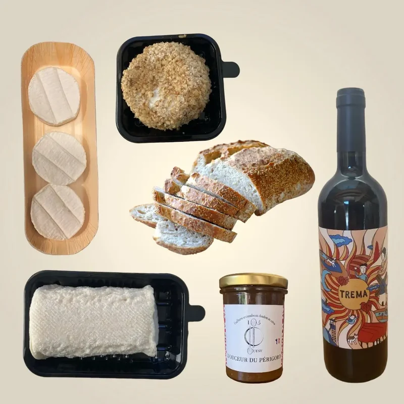 Buffet de Fromages avec boisson - 2 personnes