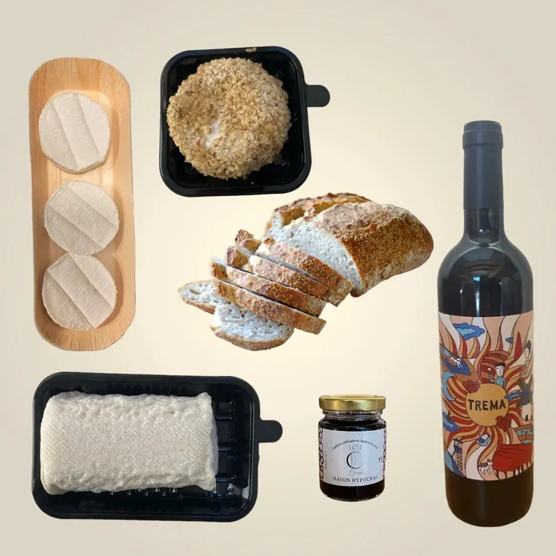 Buffet de Fromages avec boisson - 2 personnes