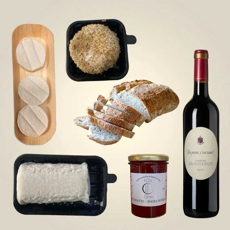 Buffet de Fromages avec boisson - 2 personnes
