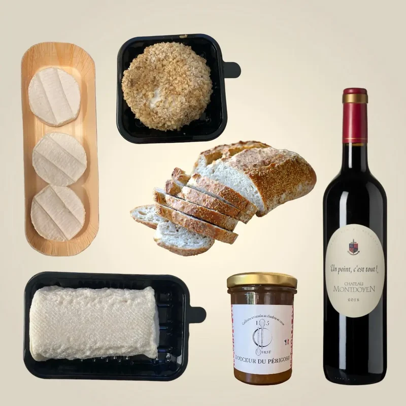 Buffet de Fromages avec boisson - 2 personnes