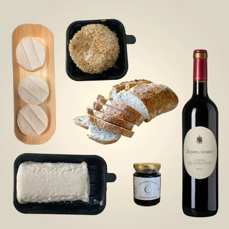 Buffet de Fromages avec boisson - 2 personnes