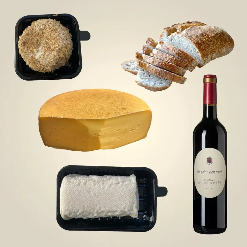 Buffet de Fromages avec boisson - 2 personnes