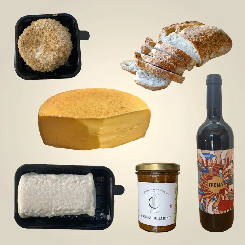 Buffet de Fromages avec boisson - 2 personnes