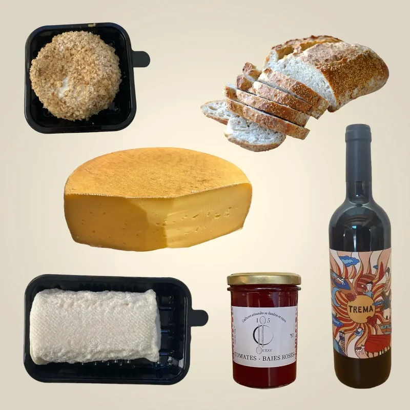Buffet de Fromages avec boisson - 2 personnes