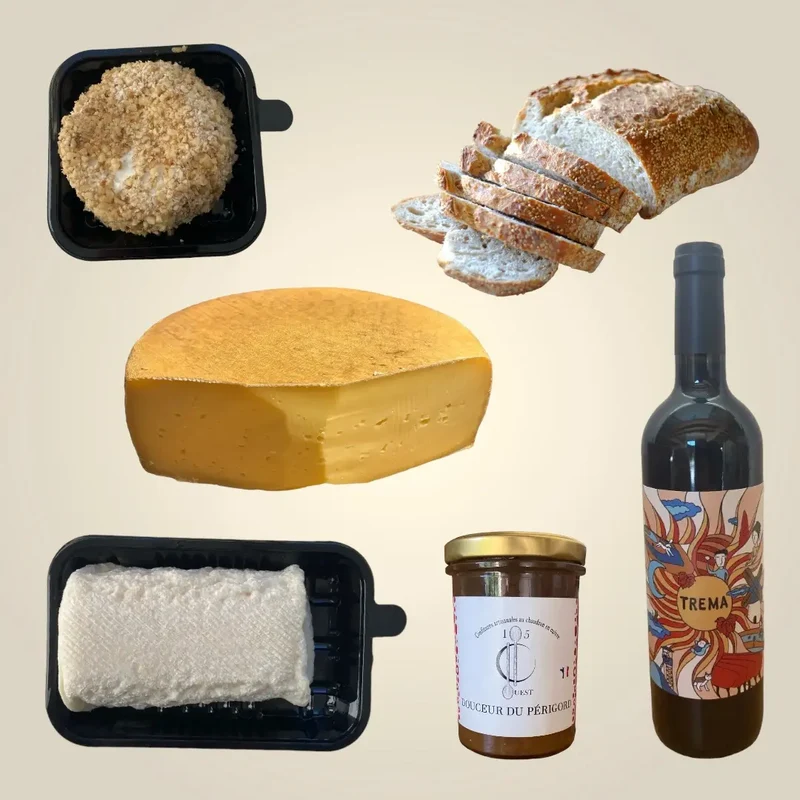 Buffet de Fromages avec boisson - 2 personnes