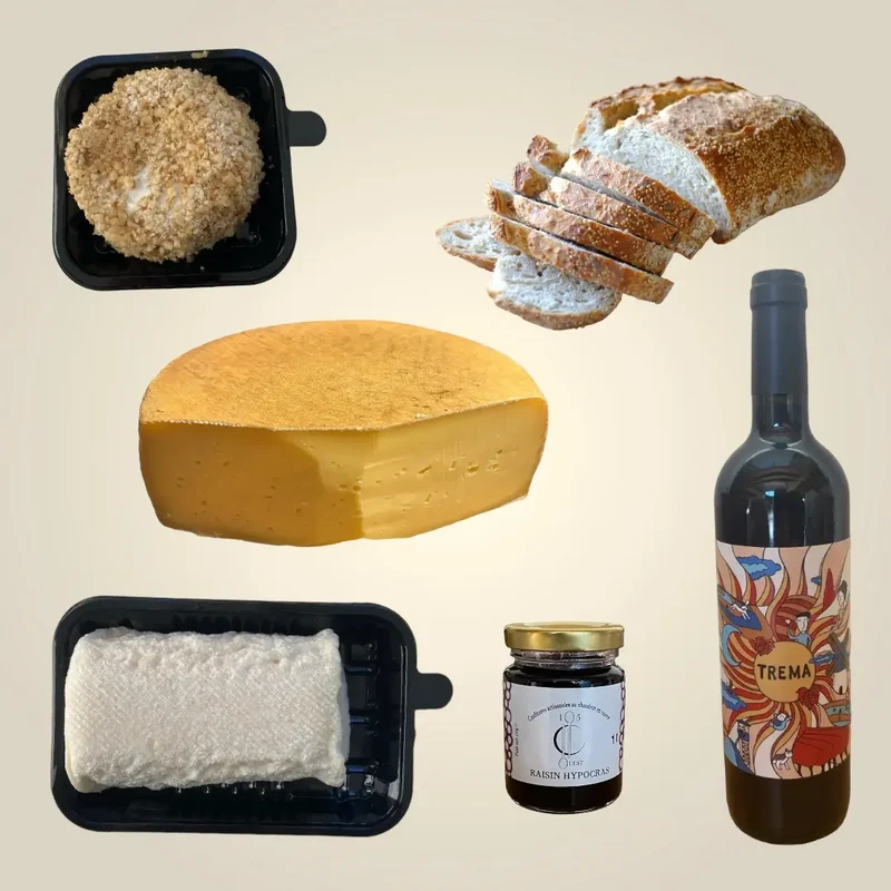 Buffet de Fromages avec boisson - 2 personnes