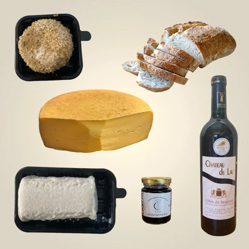 Buffet de Fromages avec boisson - 2 personnes
