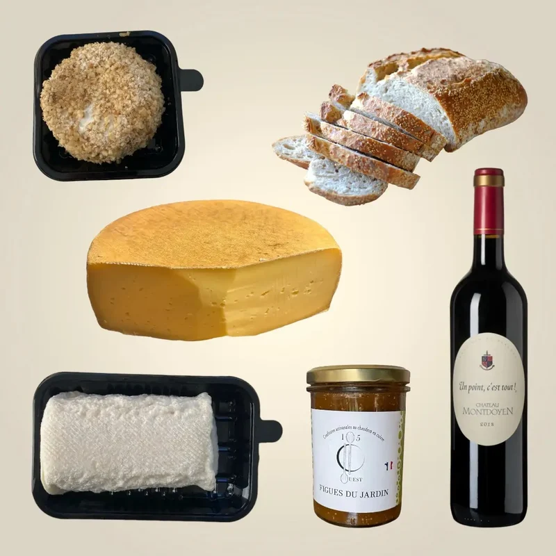Buffet de Fromages avec boisson - 2 personnes