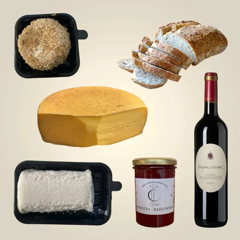Buffet de Fromages avec boisson - 2 personnes