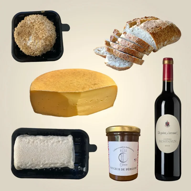 Buffet de Fromages avec boisson - 2 personnes