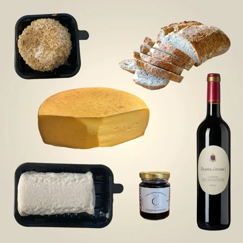 Buffet de Fromages avec boisson - 2 personnes