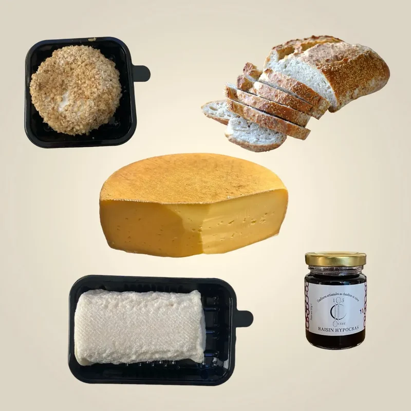 Buffet de Fromages avec boisson - 2 personnes