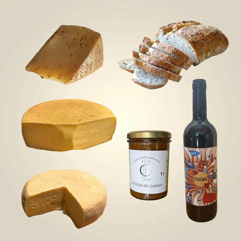 Buffet de Fromages avec boisson - 2 personnes