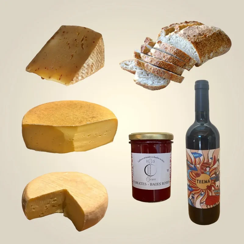 Buffet de Fromages avec boisson - 2 personnes