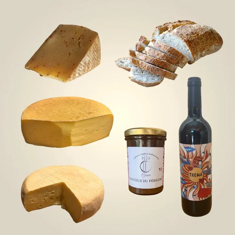 Buffet de Fromages avec boisson - 2 personnes