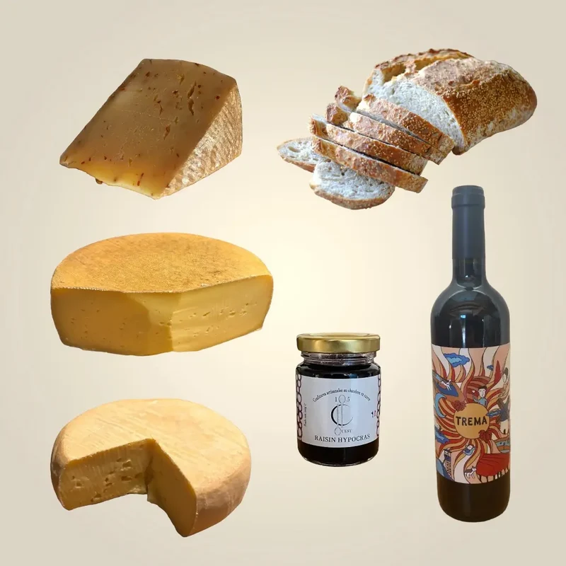 Buffet de Fromages avec boisson - 2 personnes