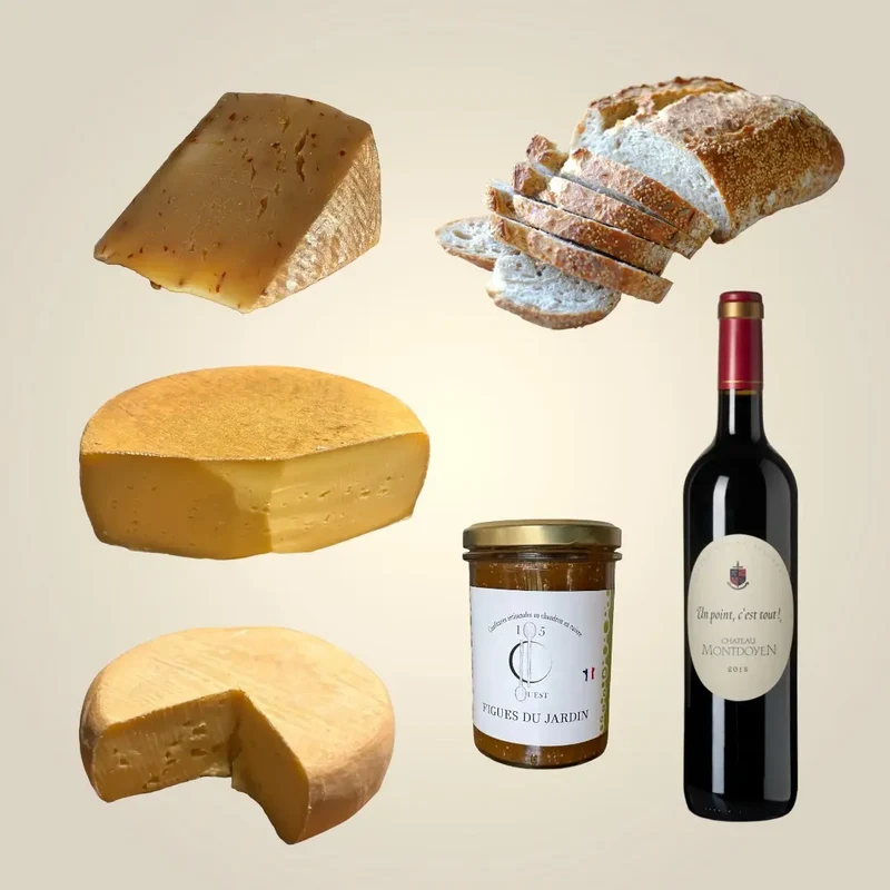 Buffet de Fromages avec boisson - 2 personnes