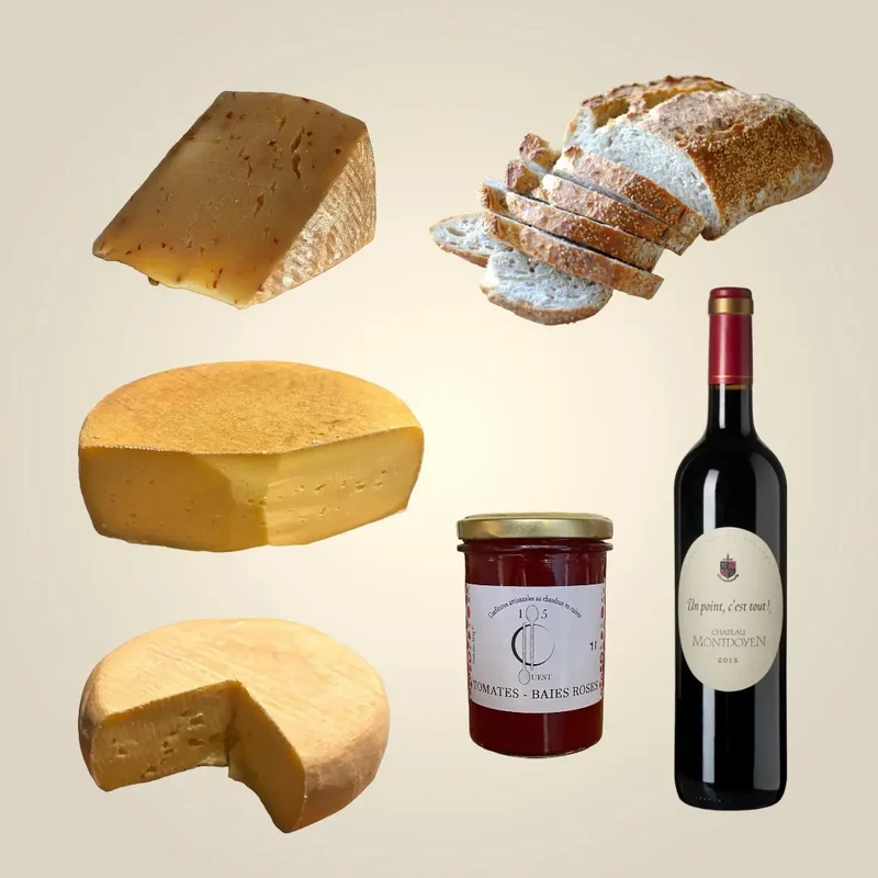 Buffet de Fromages avec boisson - 2 personnes