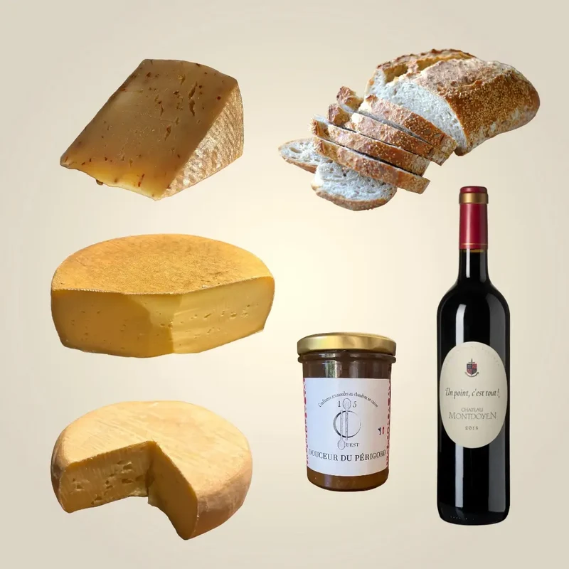 Buffet de Fromages avec boisson - 2 personnes