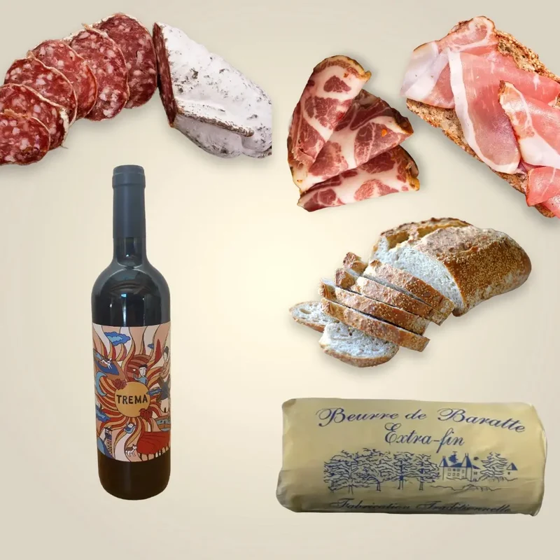 Buffet de Charcuterie avec boisson - 2 personnes