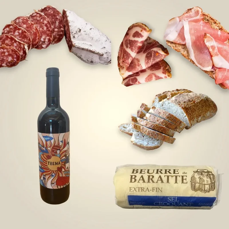 Buffet de Charcuterie avec boisson - 2 personnes