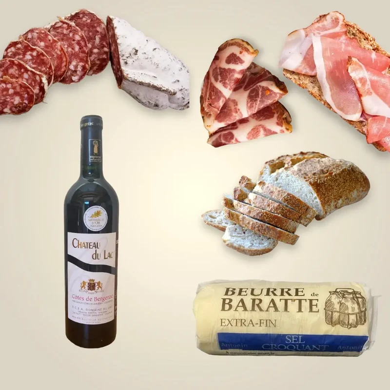 Buffet de Charcuterie avec boisson - 2 personnes