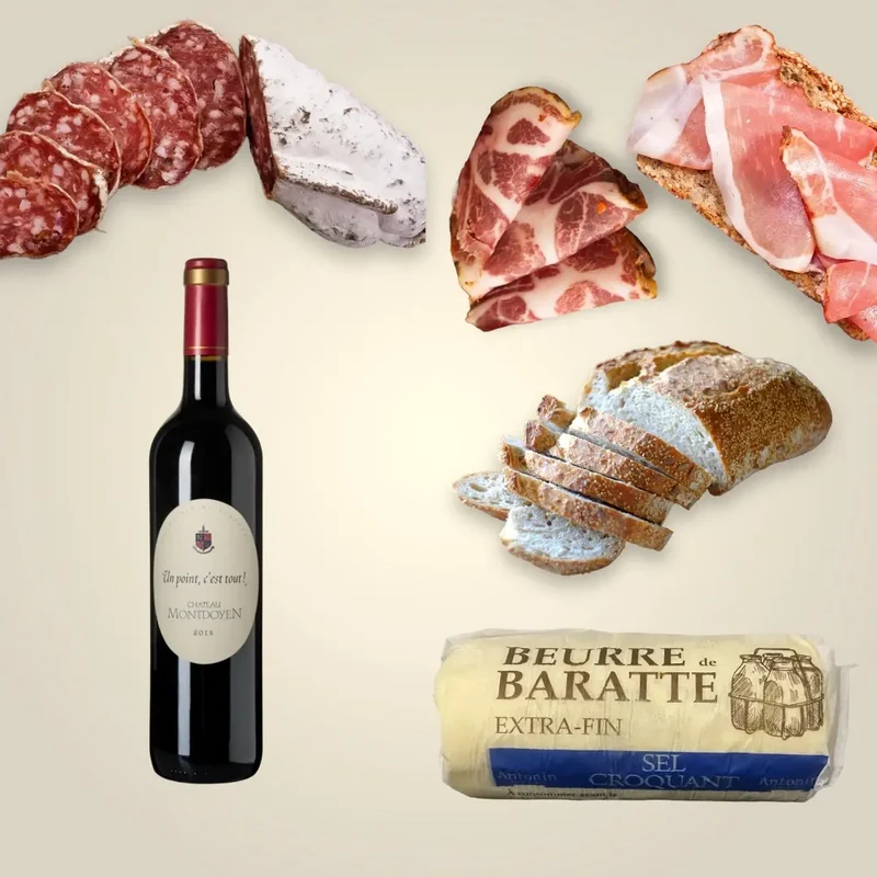 Buffet de Charcuterie avec boisson - 2 personnes