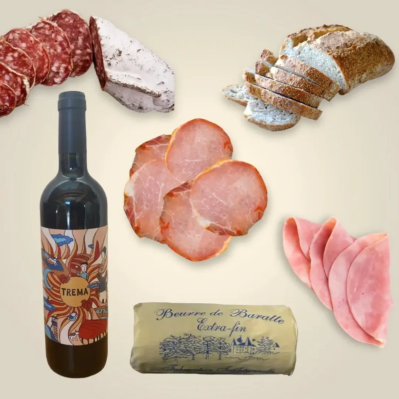 Buffet de Charcuterie avec boisson - 2 personnes
