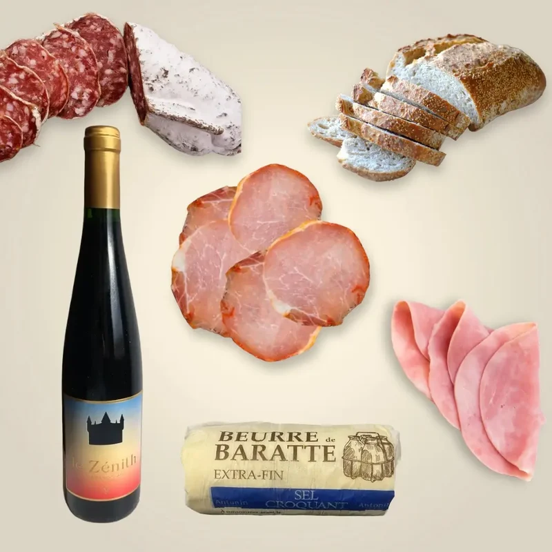 Buffet de Charcuterie avec boisson - 2 personnes
