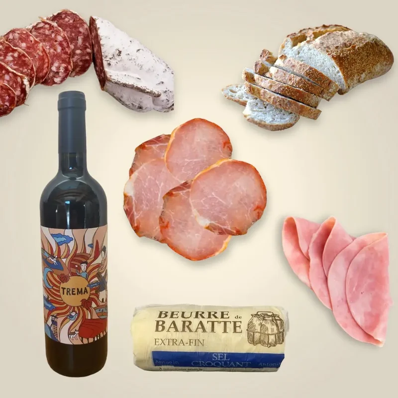 Buffet de Charcuterie avec boisson - 2 personnes