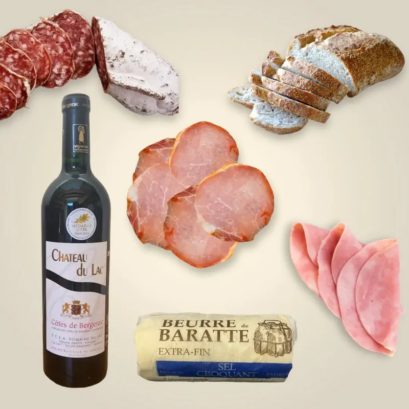 Buffet de Charcuterie avec boisson - 2 personnes